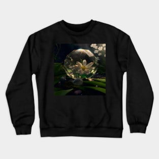 Crystal Petals Crewneck Sweatshirt